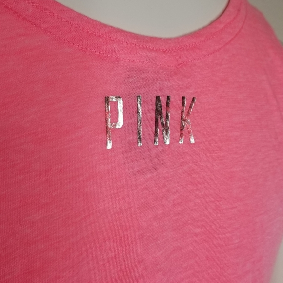 Victoria's Secret Pink Sequin Tank Top Crop Top‎ Size XS - Picture 7 of 10